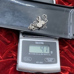 pt850　ダイヤモンド　1ct ネックレス　4.1g 約45cmの画像