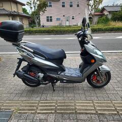 キムコ　レーシング150  不動　バッテリー、燃料ポンプ、プラグ新品の画像