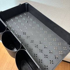ラック ワゴン キッチン収納 キャスター付き 4段の画像