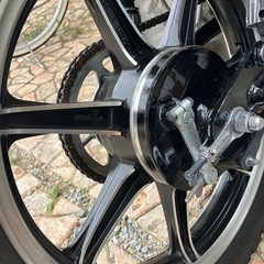 sr400 ワイズギアキャストホイールの画像