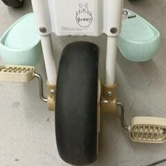 0809-182 手押し三輪車 ナチュラル トライク   プーさん　三輪車の画像