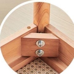 【応対中】長椅子 ラタン ジャンク品 チェア の画像