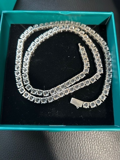 empire hollywood テニスチェーンネックレス　50cm 5mm empire hollywood テニスチェーン50cm 5mm (リメイヨ) 野幌の