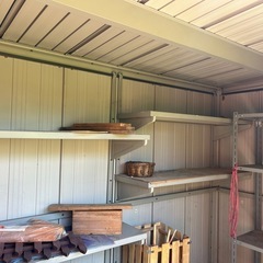 即決　物置　DAIKEN 倉庫　一宮市　現地引き取り　8/10か8/12 中古現状　早い者勝ちの画像
