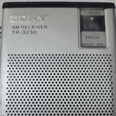 昭和レトロ動作品！ SONY AM RECEIVER TR-3230の画像
