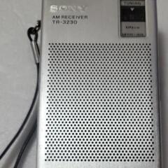 昭和レトロ動作品！ SONY AM RECEIVER TR-3230の画像