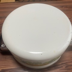 象印 ホーロー 両手鍋 20cmの画像