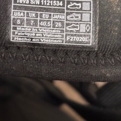 TEVA メンズ　サンダルの画像