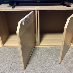 24インチ録画機能付きテレビ+テレビ台キューブの画像