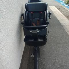 子乗せ自転車　前後シート　交換用カゴ付き　非電動の画像