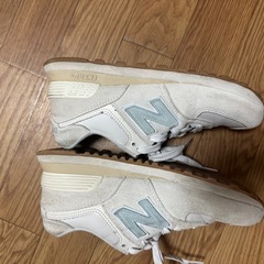 New Balance ニューバランス 574 スニーカー ホワイト系(24cm)の画像