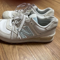 New Balance ニューバランス 574 スニーカー ホワイト系(24cm)の画像