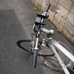クロスバイク 自転車 すぐ乗れます の画像