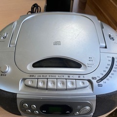 CDラジカセの画像