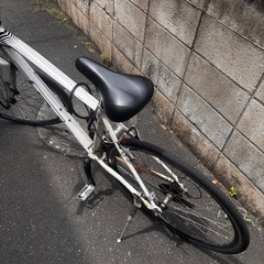 クロスバイク 自転車 すぐ乗れます の画像