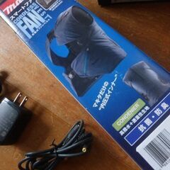 マキタ　充電式ファンベスト未使用　＋　中古ファンセットの画像