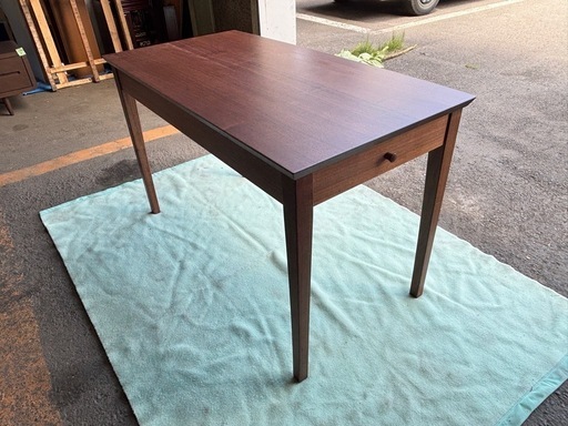 手渡し可 高級家具 旭川家具 北匠工房 チュラン デスク ブラウン 美品 手渡し可 高級家具 旭川家具 北匠工房 チュラン デスク ブラウン 美品