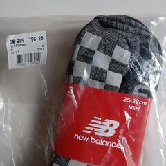 未使用　newbalance 　ソックス3足組の画像