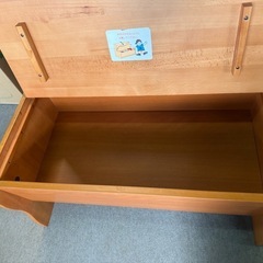 収納ベンチ サイズ　幅84 奥58 高さ81cmの画像