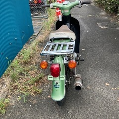 ホンダリトルカブC50-4300516メーター19075km 薄緑の画像