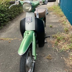 ホンダリトルカブC50-4300516メーター19075km 薄緑の画像