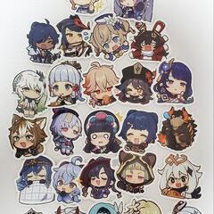 #02原神ステッカー防水の画像