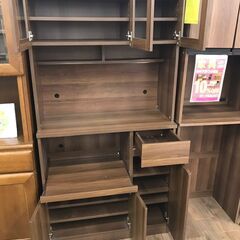 【ジャングルジャングル広陵店】キッチンボード　ブラウンの画像