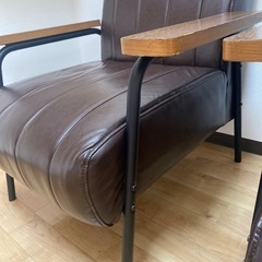 1人用イス（ソファ）　2つセットの画像
