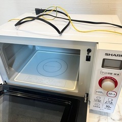 SHARP 電子レンジ　ホワイトの画像