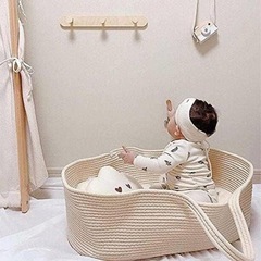 新品未使用 ベビーカゴ キャリーベッド☆の画像