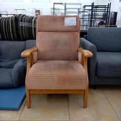 リユースのサカイ太田店★ジモティ割あり★  チェア ブラウン H91×D67×W65 クリーニング済み OJ10453の画像