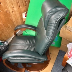 高級レザー一人掛け回転式チェアーの画像