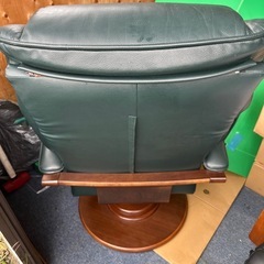 高級レザー一人掛け回転式チェアーの画像