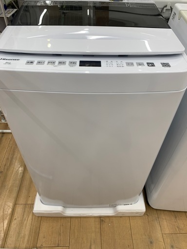 【トレファク松原店】Hisence（ハイセンス）の2025年製の全自動洗濯機のご紹介です。