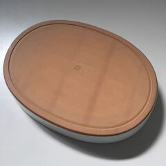 ○花びん カビン 花瓶 花器 フラワーベース 生け花 いけばな 白 薄緑 サイズ39.5×29×6.3㎝ 中古品(NF250809)517-128の画像