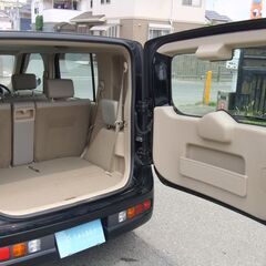 ⭕希少3列シート！低走行2万㌔台キューブキュービック⭕ローンブラックでもOK！！審査受付中！自社ローンでは無いオートローン！関西のお店ですが全国どこでも遠方納車できます！の画像