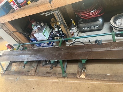 アングルバッタ　手動折り曲げ機 2m