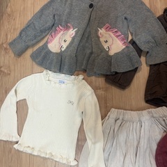 5点　2歳女の子　子供服の画像