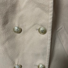 INGNI ベージュ ダブルブレスト コート Mサイズの画像