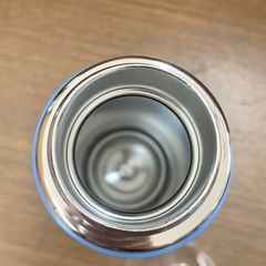 美原店 美品 ラフィーヌ ステンレス スリムボトル LA-2 350ml ブルー　ケース付きの画像