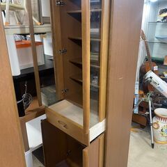 リサイクルショップどりーむ荒田店　No4341 棚　収納　キッチン収納の画像