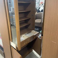 リサイクルショップどりーむ荒田店　No4342 キッチン収納　食器棚　の画像