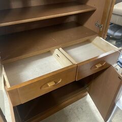 リサイクルショップどりーむ荒田店　No4342 キッチン収納　食器棚　の画像