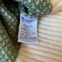 URBANITY オリーブグリーン ハイネックニットセーター Mサイズ 美品の画像