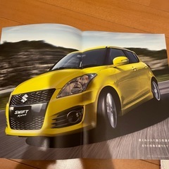 スズキ　SWIFT sport パンフの画像