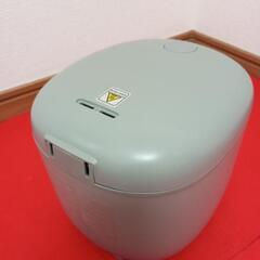 simplus マイコン式 4合炊き 炊飯器 温度センサー付き 保温機能 ヨーグルト ケーキ シンプラス SP-RCMC4 一人暮らし 早炊き フッ素内釜 保温 予約 少量炊き 玄米 新生活 4合 炊飯ジャー ご飯 2合 (フォレストグリーン)  の画像