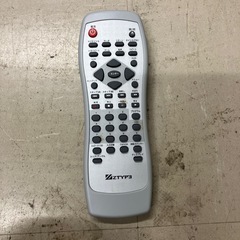 K2508-256 DVD VHS プレーヤー ZTO-208D 動作未確認 キズ汚れ有りの画像
