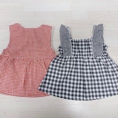 ギンガムチェックのワンピース
の画像