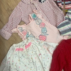 8点　6〜12ヶ月　女の子　子供服の画像