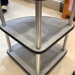 サイドテーブル 三角コーナー 三角ラック 棚 の画像